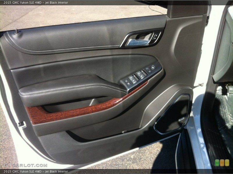 Jet Black Interior Door Panel for the 2015 GMC Yukon SLE 4WD #91037996