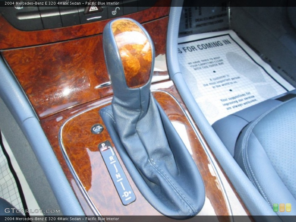 Pacific Blue Interior Transmission for the 2004 Mercedes-Benz E 320 4Matic Sedan #91039487