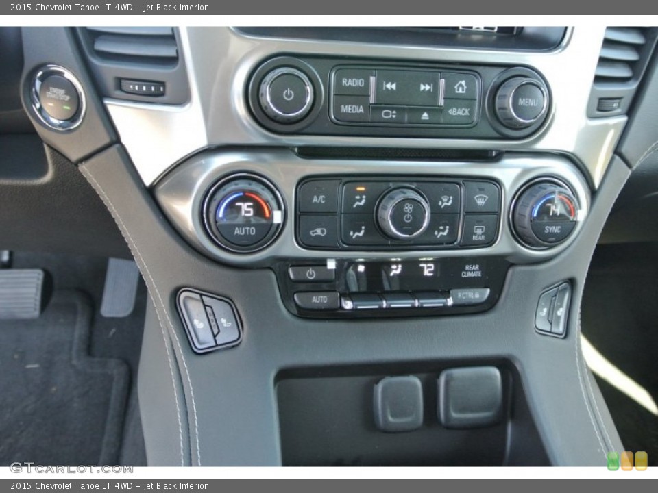 Jet Black Interior Controls for the 2015 Chevrolet Tahoe LT 4WD #91043780
