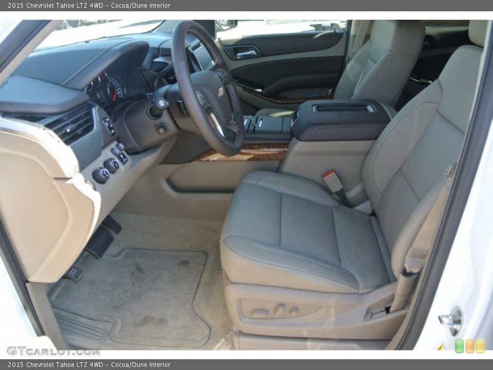 Cocoa/Dune Interior Photo for the 2015 Chevrolet Tahoe LTZ 4WD #91043960