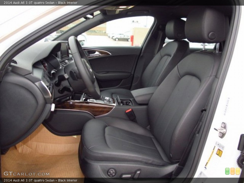 Black Interior Photo for the 2014 Audi A6 3.0T quattro Sedan #91050915