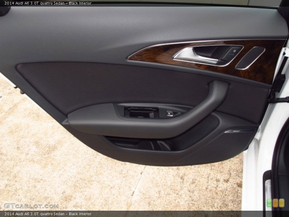 Black Interior Door Panel for the 2014 Audi A6 3.0T quattro Sedan #91050933