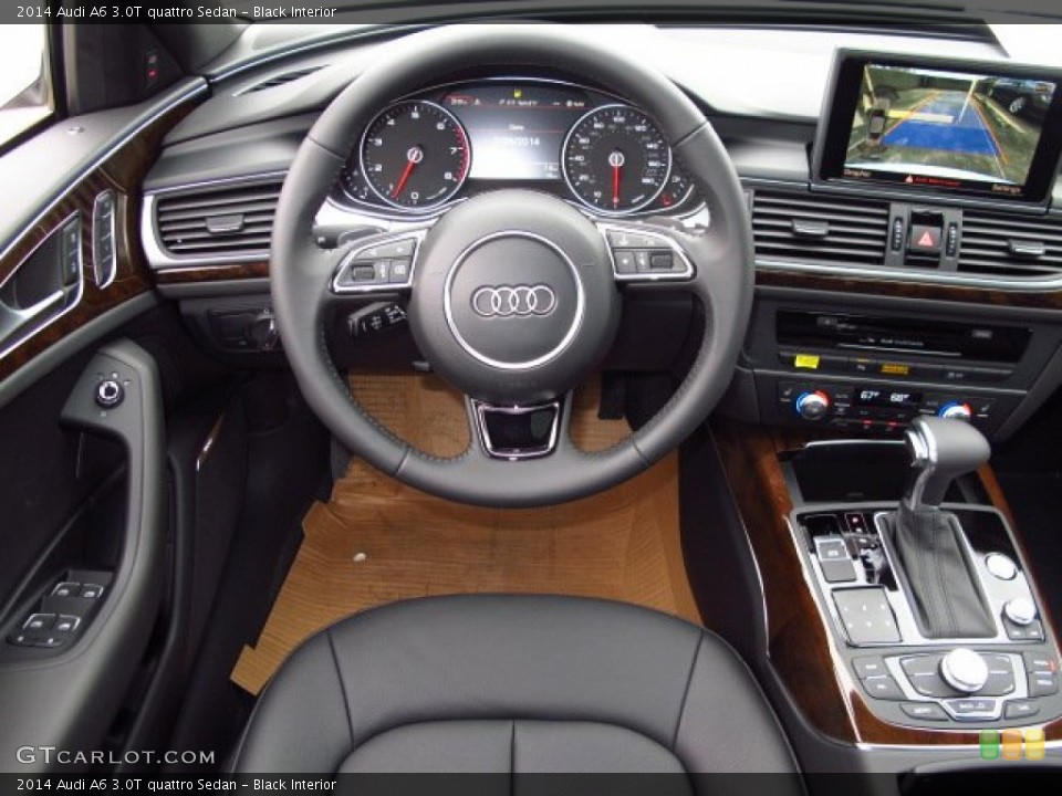 Black Interior Dashboard for the 2014 Audi A6 3.0T quattro Sedan #91050972