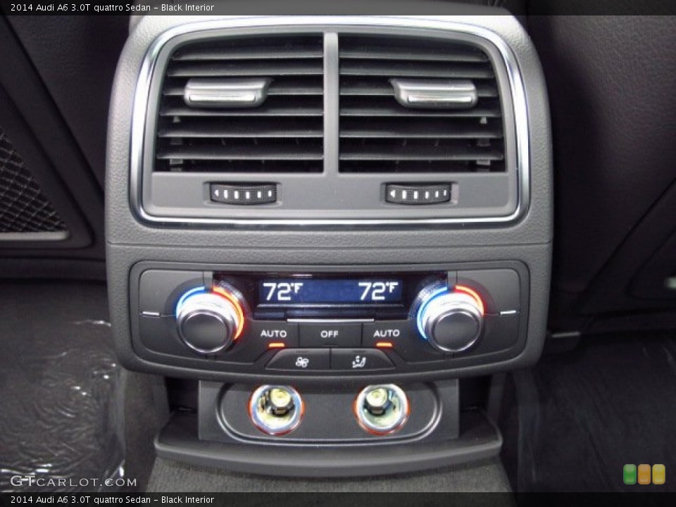 Black Interior Controls for the 2014 Audi A6 3.0T quattro Sedan #91051014