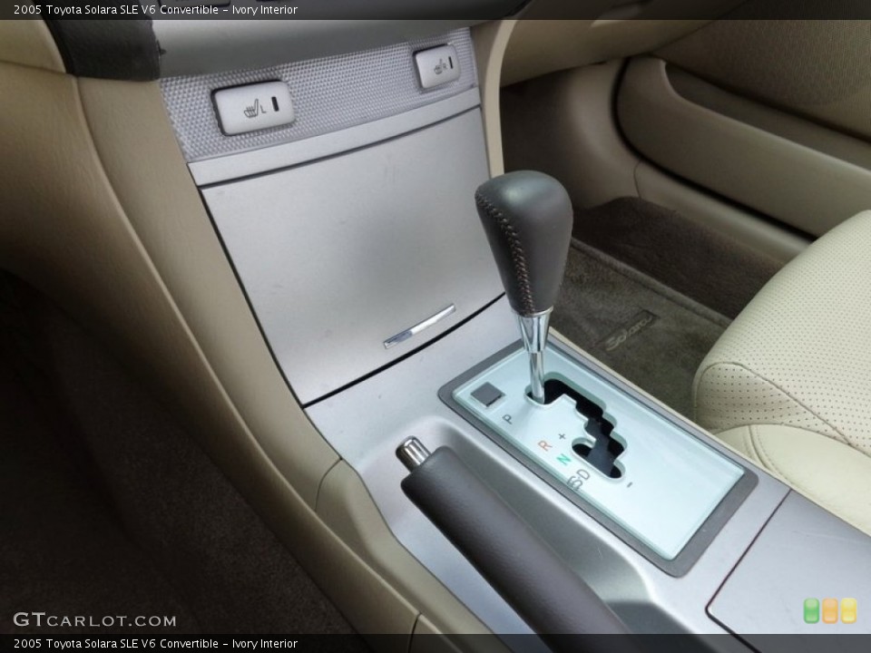 Ivory Interior Transmission for the 2005 Toyota Solara SLE V6 Convertible #91051914
