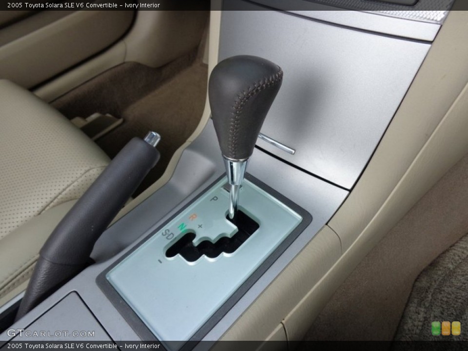 Ivory Interior Transmission for the 2005 Toyota Solara SLE V6 Convertible #91053030