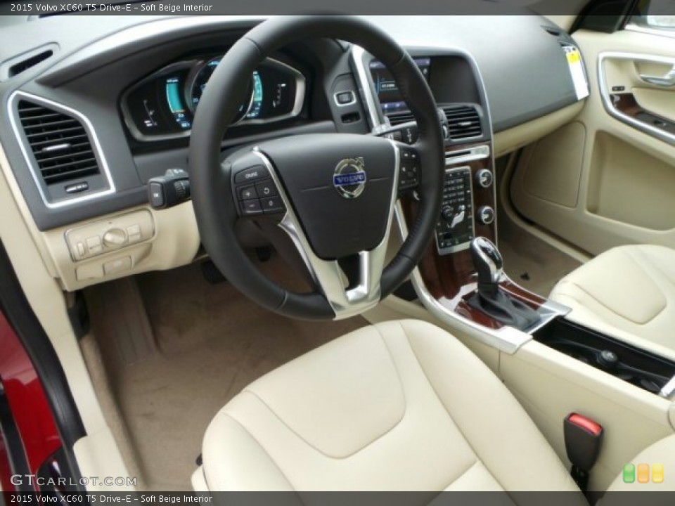 Soft Beige Interior Photo for the 2015 Volvo XC60 T5 Drive-E #91058580
