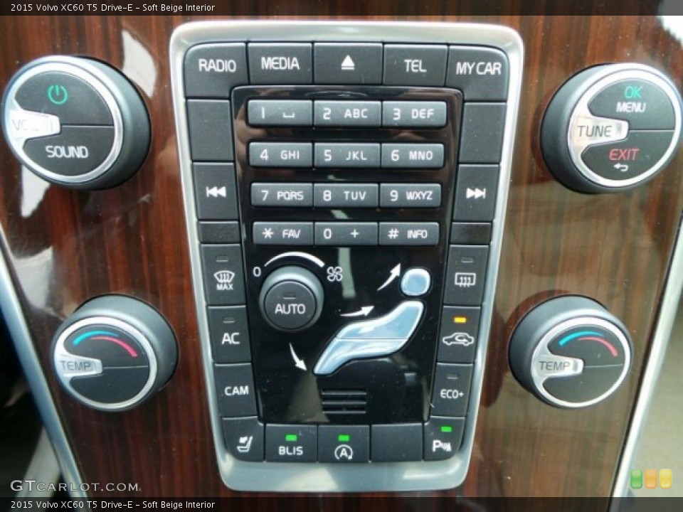 Soft Beige Interior Controls for the 2015 Volvo XC60 T5 Drive-E #91058745