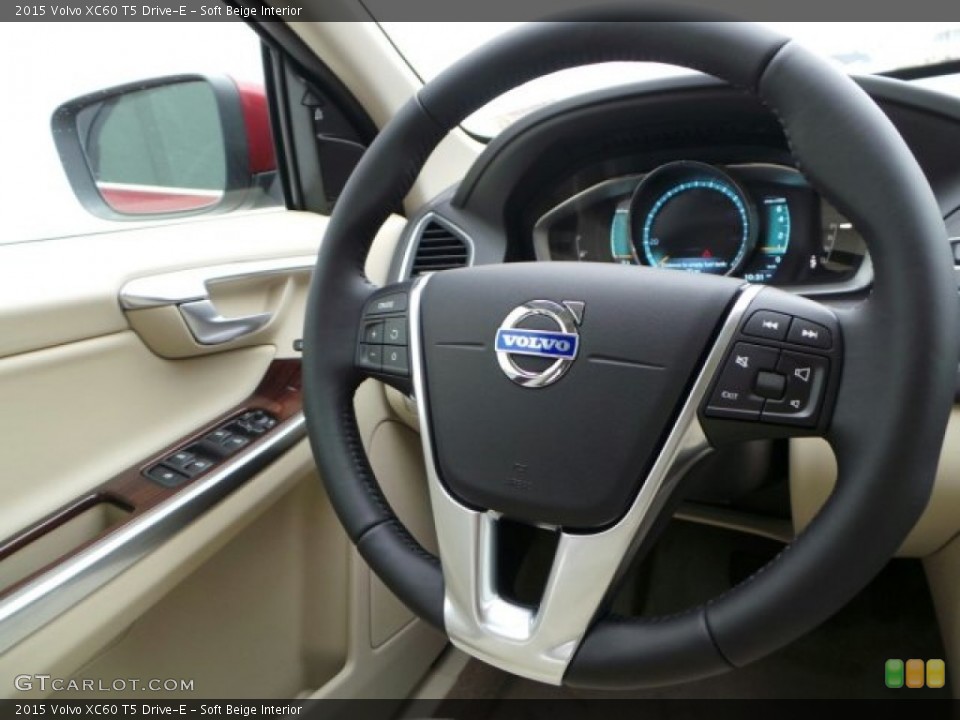 Soft Beige Interior Steering Wheel for the 2015 Volvo XC60 T5 Drive-E #91058949