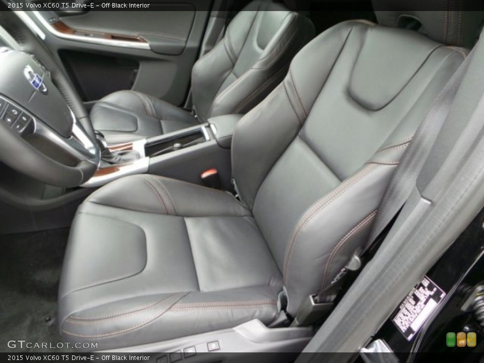 Off Black Interior Front Seat for the 2015 Volvo XC60 T5 Drive-E #91059378
