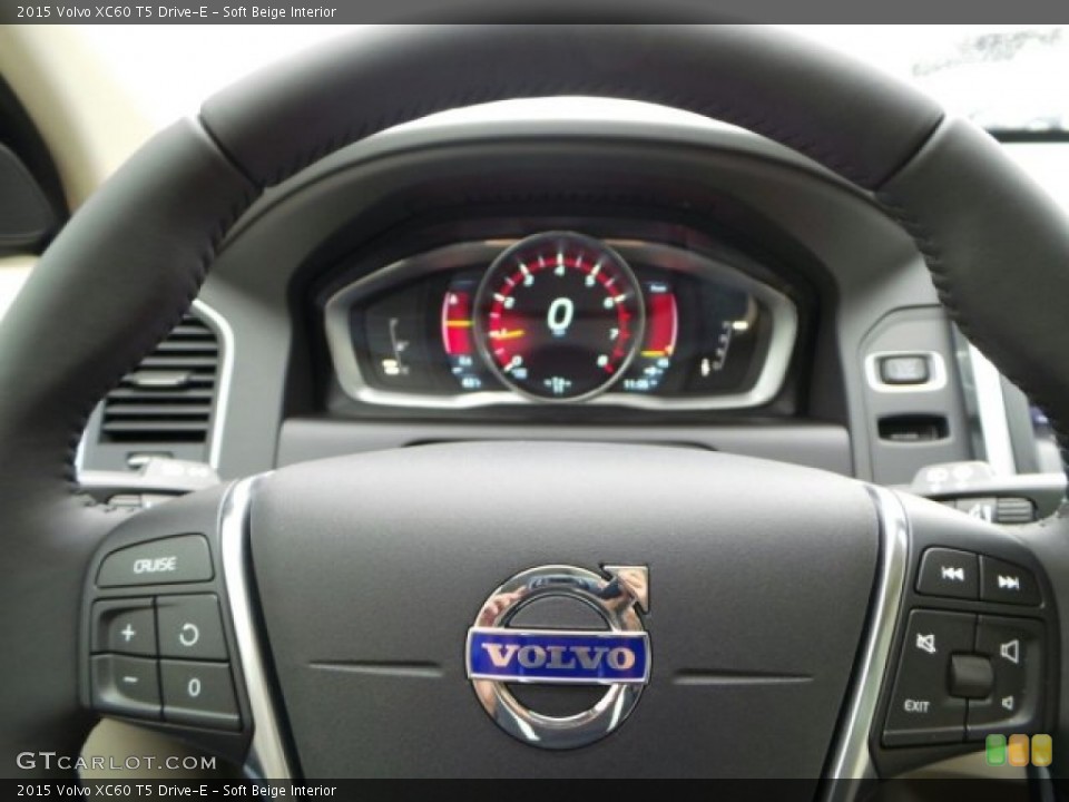 Soft Beige Interior Steering Wheel for the 2015 Volvo XC60 T5 Drive-E #91060599