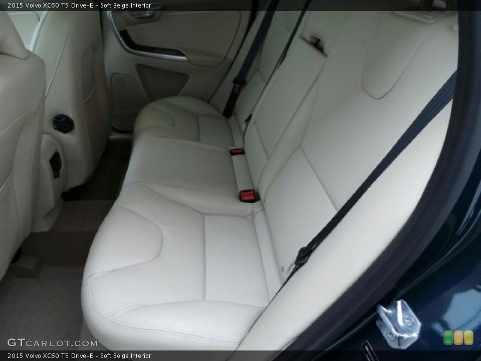 Soft Beige Interior Rear Seat for the 2015 Volvo XC60 T5 Drive-E #91060681