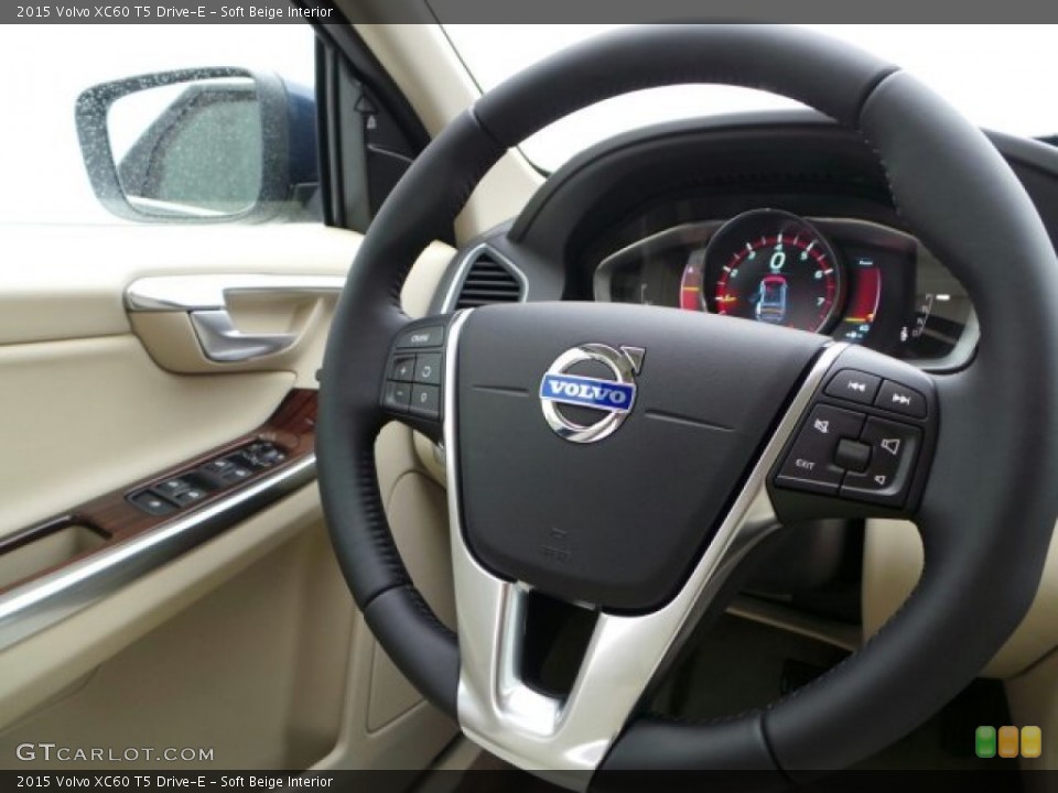 Soft Beige Interior Steering Wheel for the 2015 Volvo XC60 T5 Drive-E #91060743