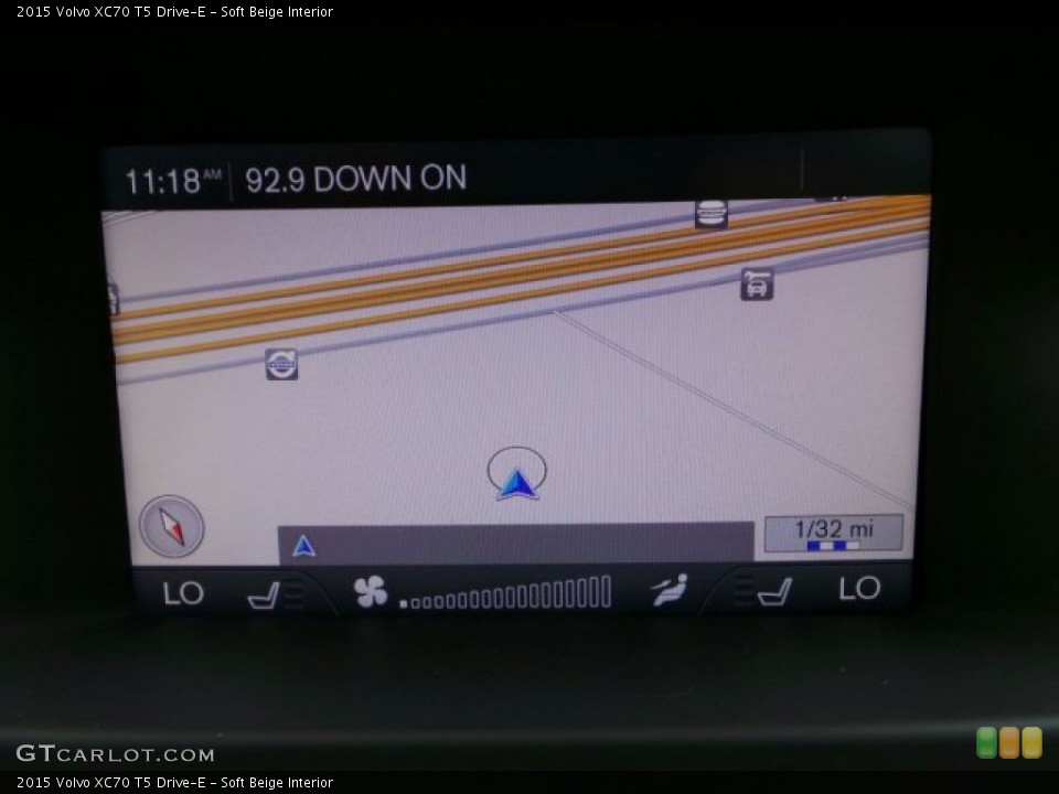 Soft Beige Interior Navigation for the 2015 Volvo XC70 T5 Drive-E #91063224