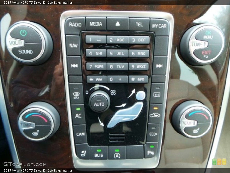 Soft Beige Interior Controls for the 2015 Volvo XC70 T5 Drive-E #91063256