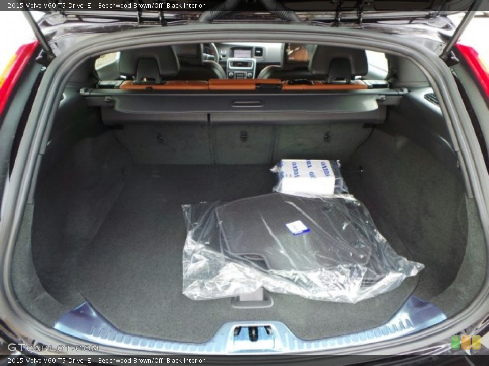 Beechwood Brown/Off-Black Interior Trunk for the 2015 Volvo V60 T5 Drive-E #91064346