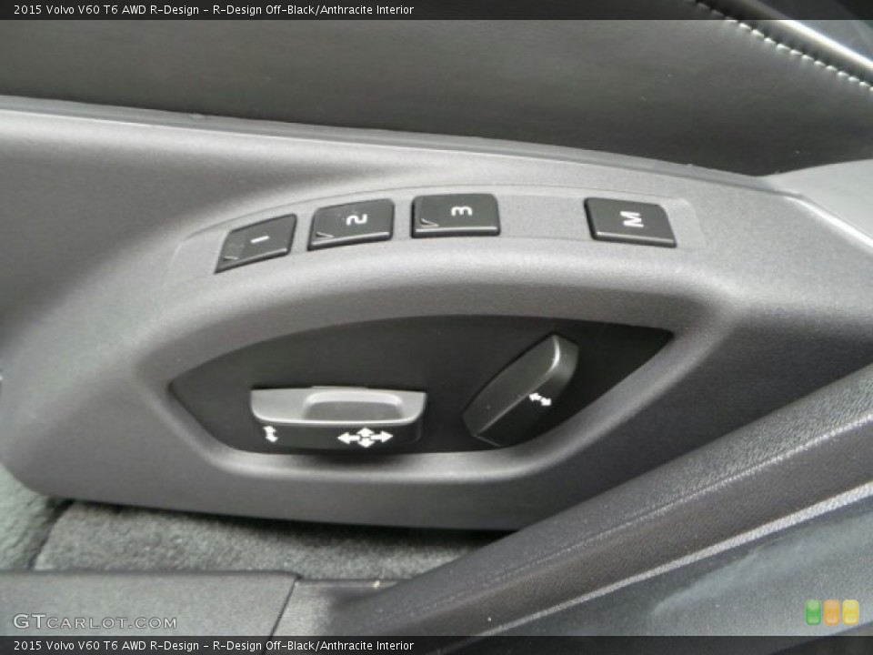 R-Design Off-Black/Anthracite Interior Controls for the 2015 Volvo V60 T6 AWD R-Design #91064721