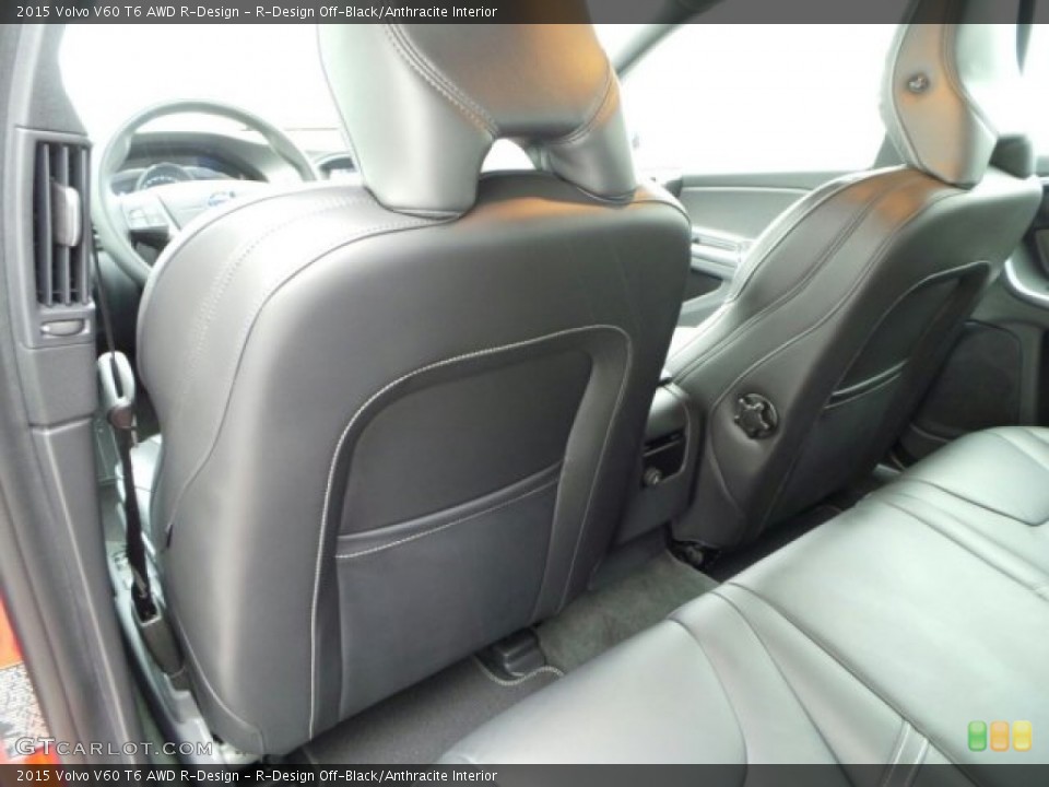 R-Design Off-Black/Anthracite Interior Rear Seat for the 2015 Volvo V60 T6 AWD R-Design #91064938