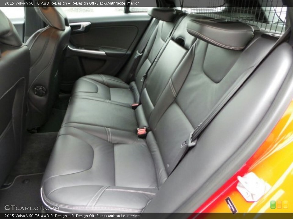 R-Design Off-Black/Anthracite Interior Rear Seat for the 2015 Volvo V60 T6 AWD R-Design #91064961