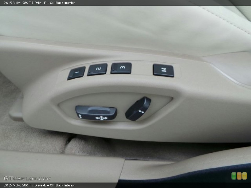 Off Black Interior Controls for the 2015 Volvo S80 T5 Drive-E #91065441