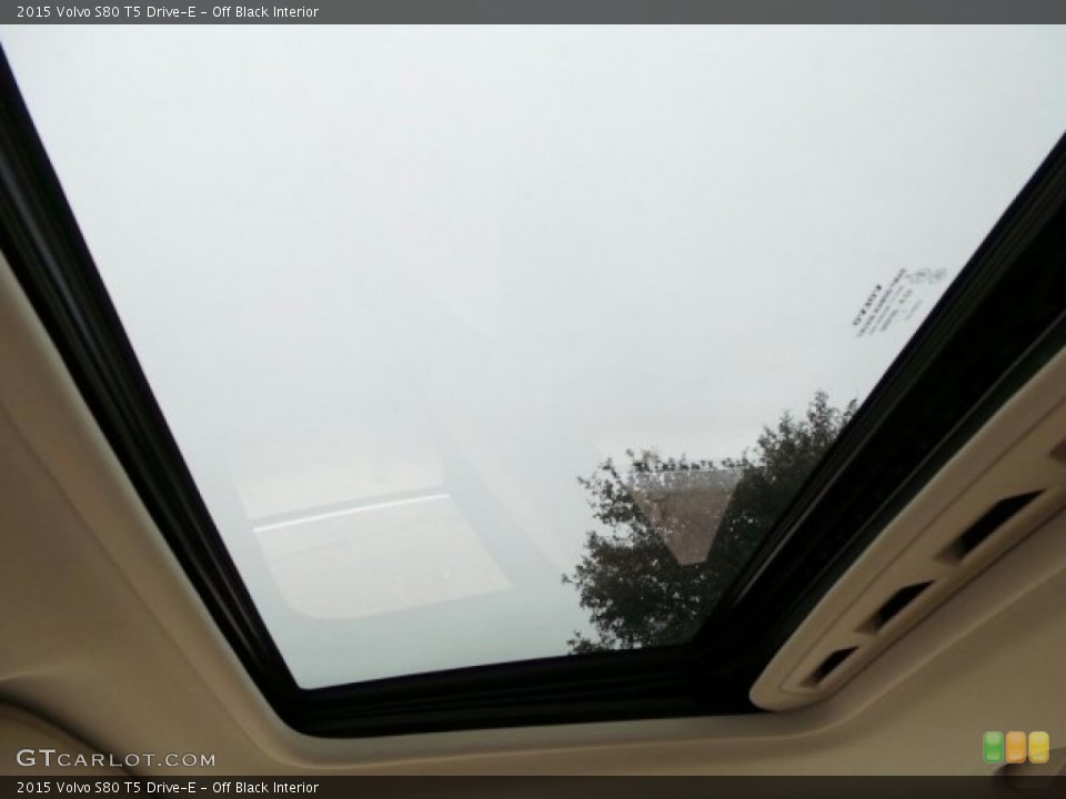 Off Black Interior Sunroof for the 2015 Volvo S80 T5 Drive-E #91065506