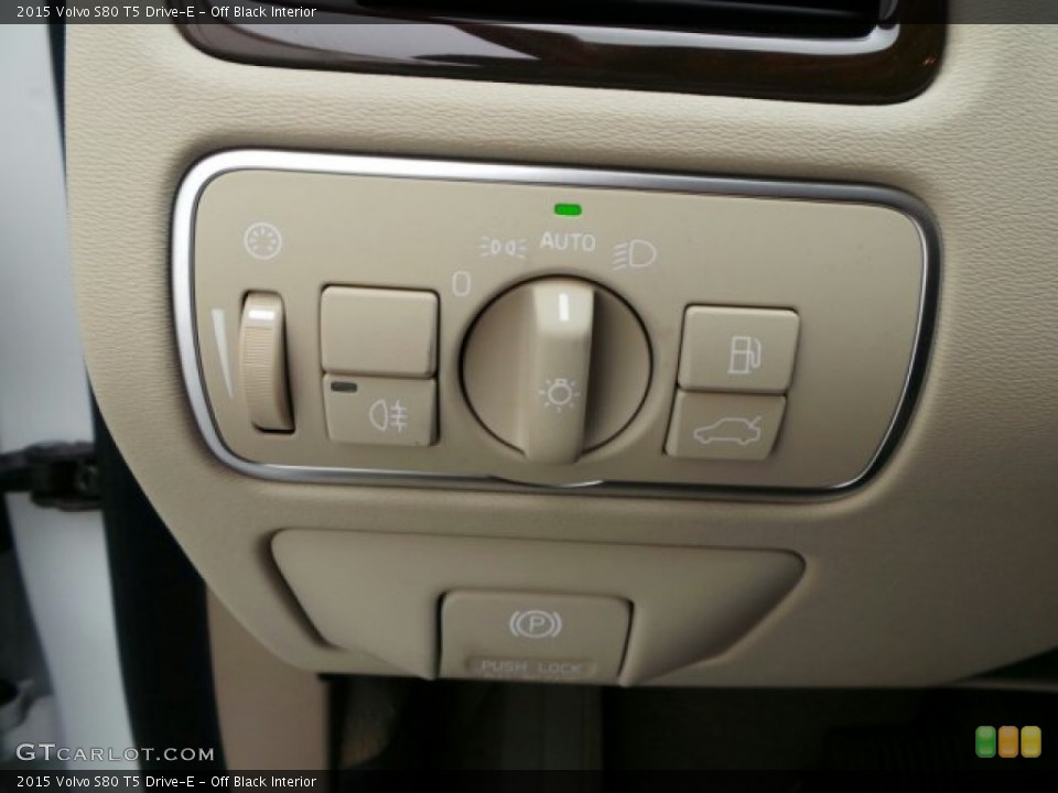 Off Black Interior Controls for the 2015 Volvo S80 T5 Drive-E #91065637