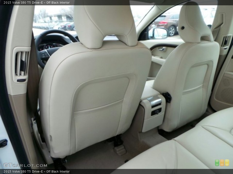 Off Black Interior Rear Seat for the 2015 Volvo S80 T5 Drive-E #91065672