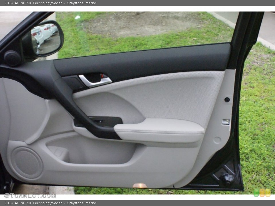 Graystone Interior Door Panel for the 2014 Acura TSX Technology Sedan #91067469