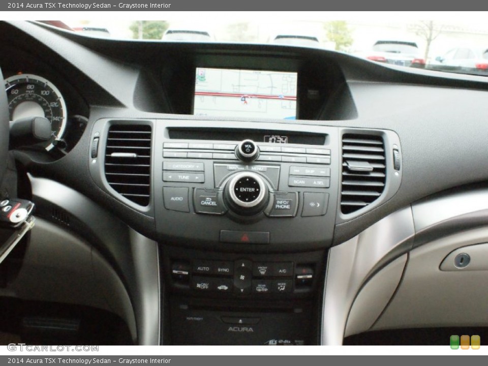 Graystone Interior Controls for the 2014 Acura TSX Technology Sedan #91067517