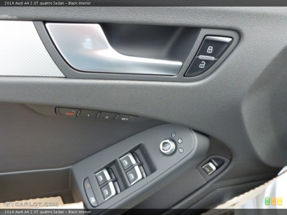 Black Interior Controls for the 2014 Audi A4 2.0T quattro Sedan #91076331