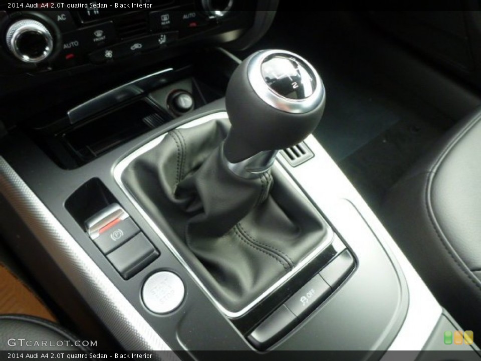 Black Interior Transmission for the 2014 Audi A4 2.0T quattro Sedan #91076384