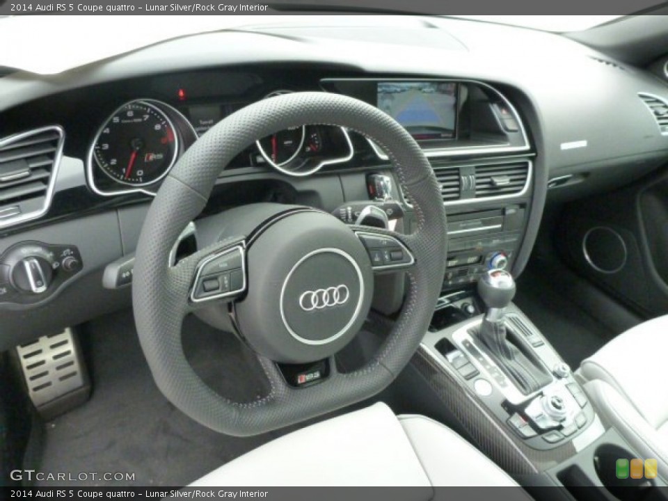 Lunar Silver/Rock Gray Interior Photo for the 2014 Audi RS 5 Coupe quattro #91077815