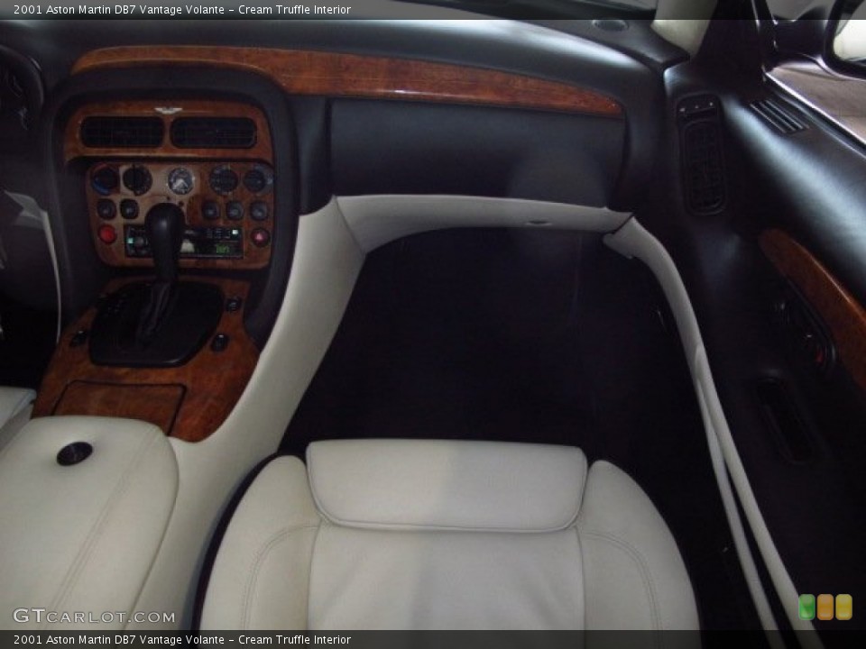 Cream Truffle Interior Dashboard for the 2001 Aston Martin DB7 Vantage Volante #91082716