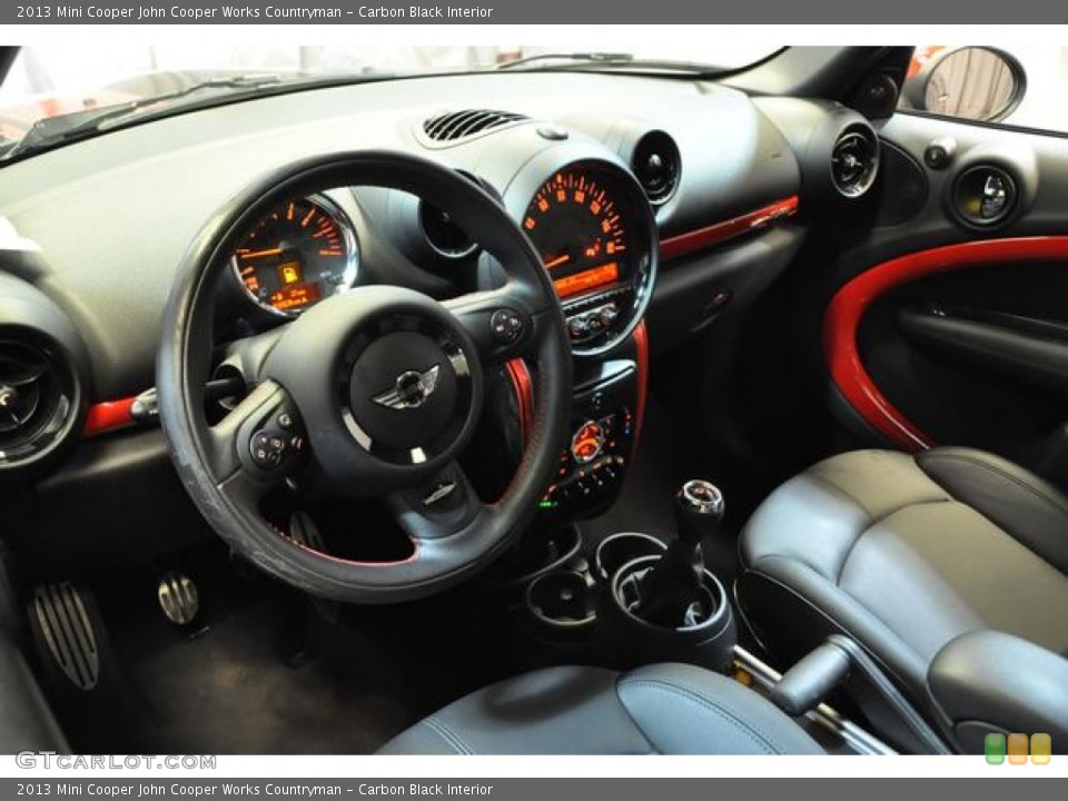 Carbon Black Interior Photo for the 2013 Mini Cooper John Cooper Works Countryman #91083172