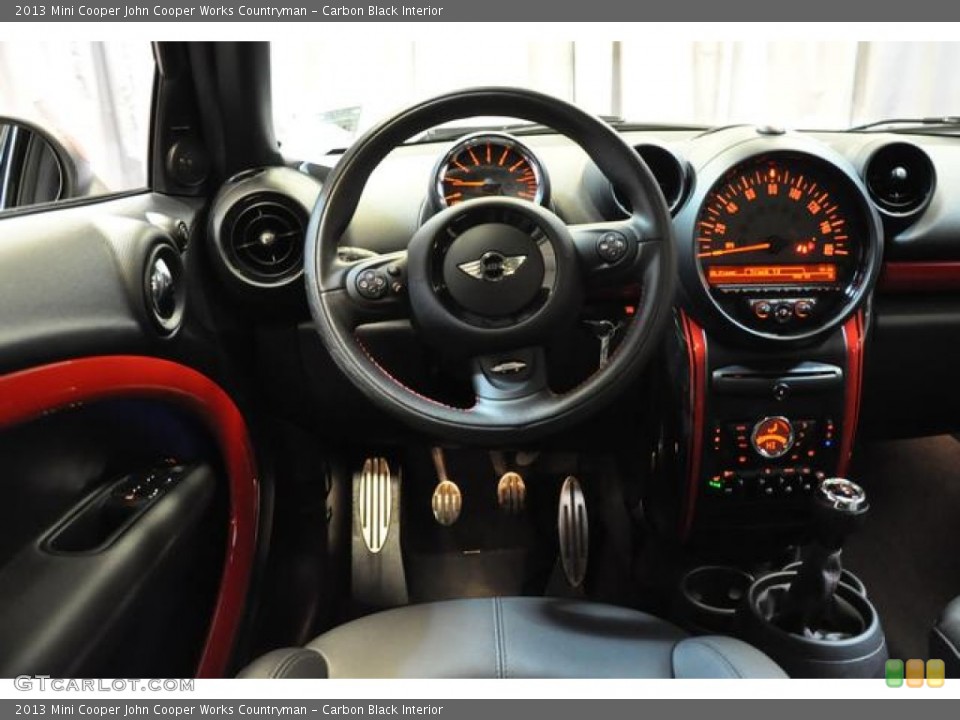 Carbon Black Interior Dashboard for the 2013 Mini Cooper John Cooper Works Countryman #91083211
