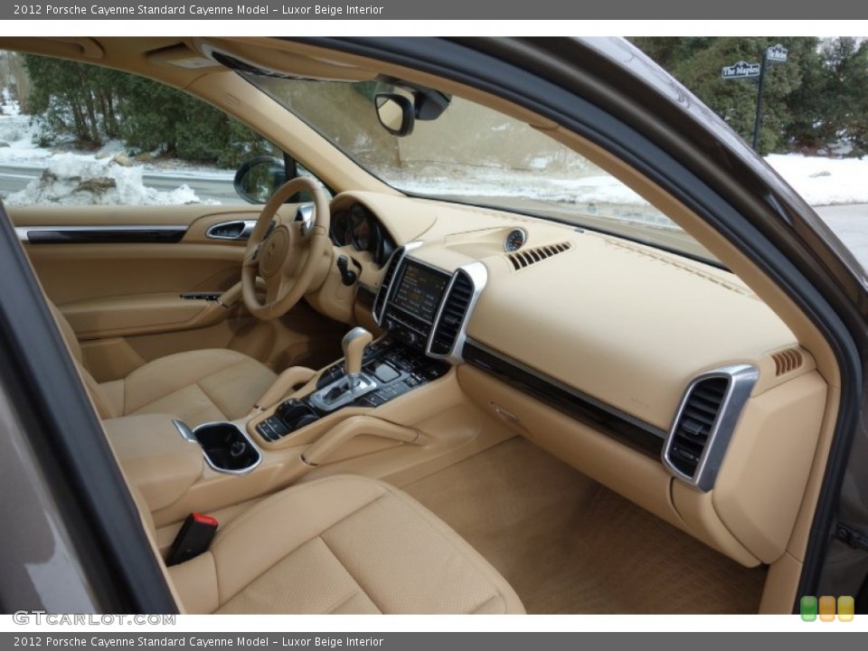 Luxor Beige Interior Front Seat for the 2012 Porsche Cayenne  #91087900