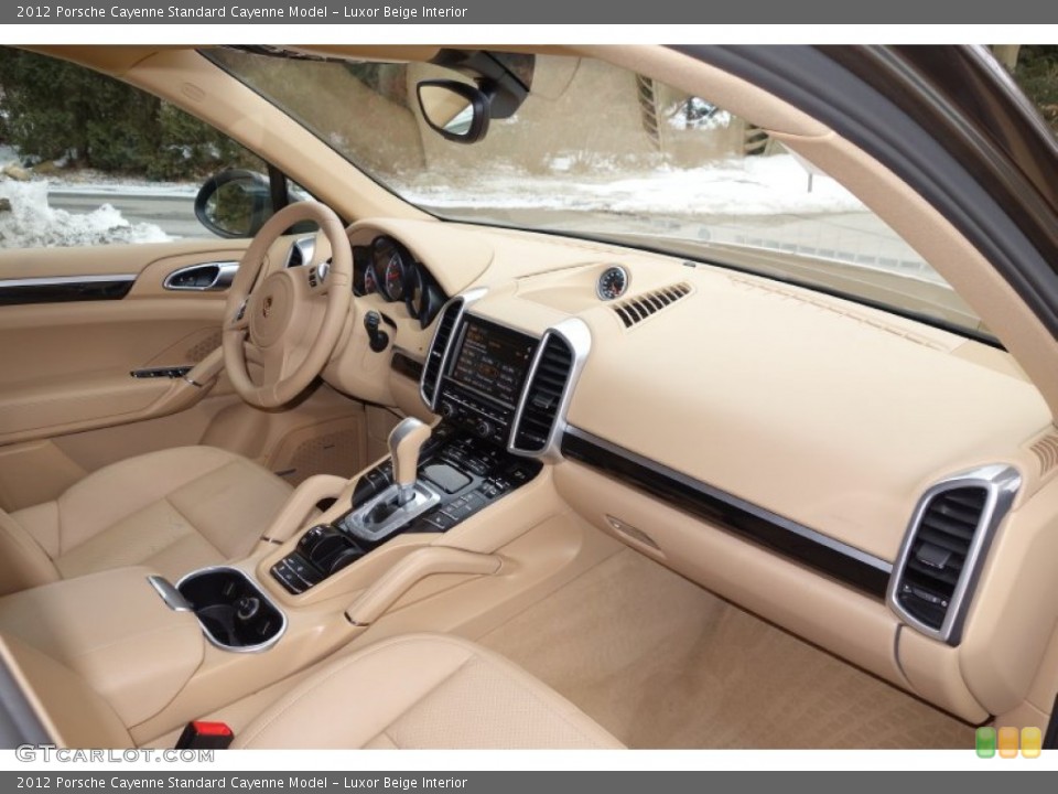 Luxor Beige Interior Dashboard for the 2012 Porsche Cayenne  #91087960