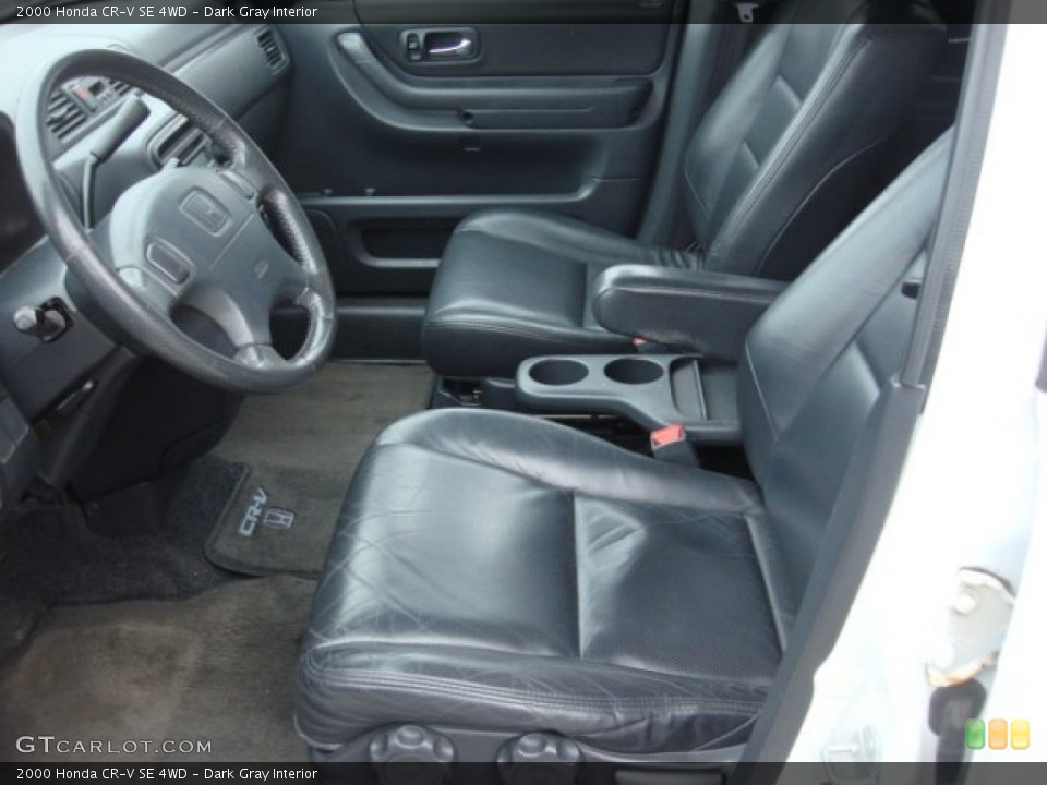 Dark Gray Interior Photo for the 2000 Honda CR-V SE 4WD #91089559