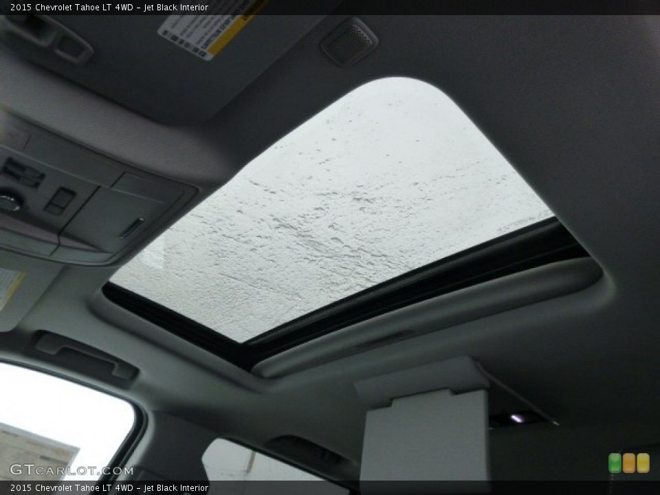 Jet Black Interior Sunroof for the 2015 Chevrolet Tahoe LT 4WD #91091683