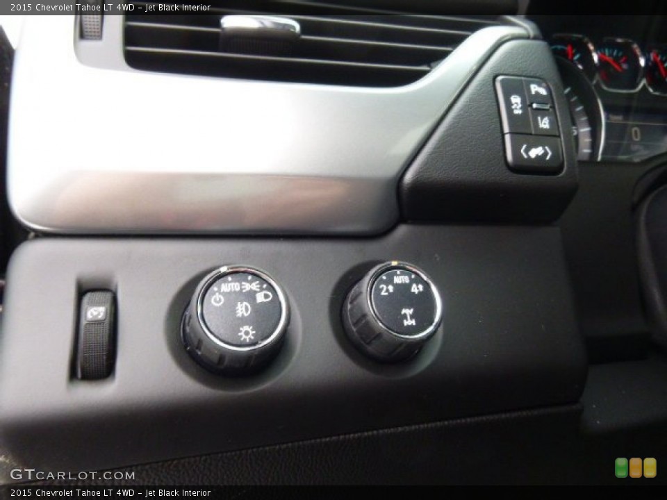 Jet Black Interior Controls for the 2015 Chevrolet Tahoe LT 4WD #91091686