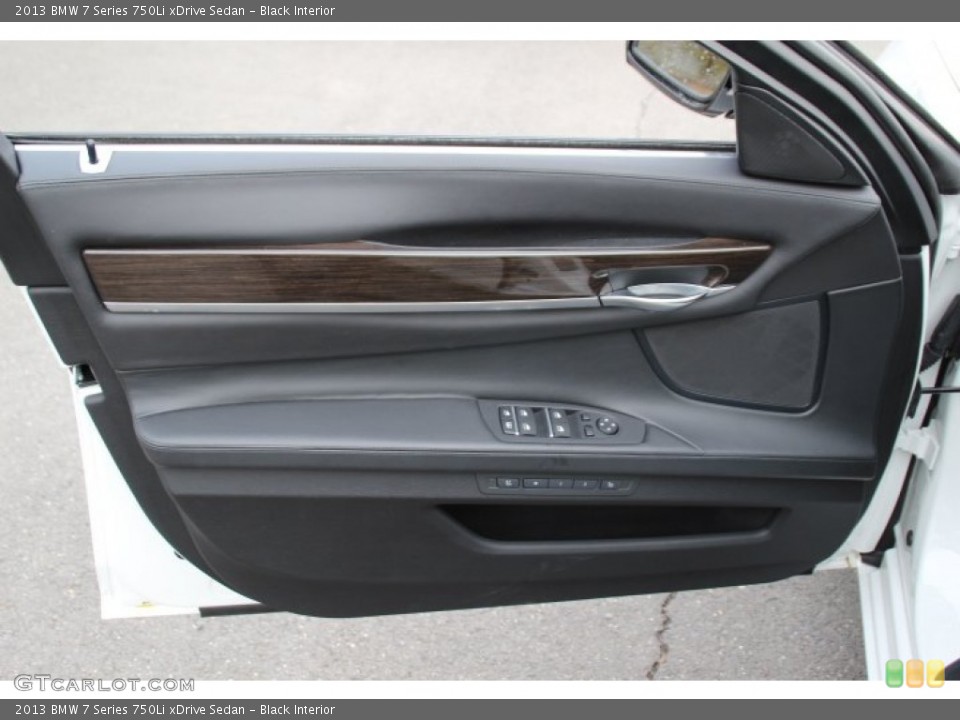 Black Interior Door Panel for the 2013 BMW 7 Series 750Li xDrive Sedan #91100198