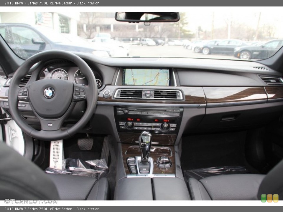 Black Interior Dashboard for the 2013 BMW 7 Series 750Li xDrive Sedan #91100270