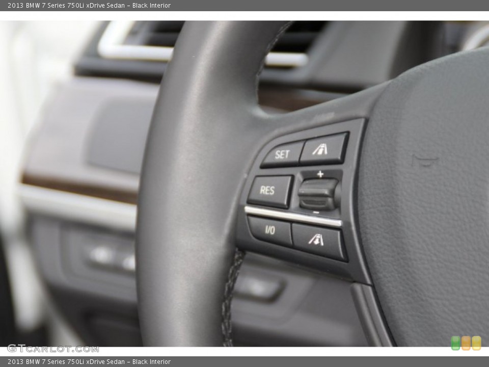Black Interior Controls for the 2013 BMW 7 Series 750Li xDrive Sedan #91100366