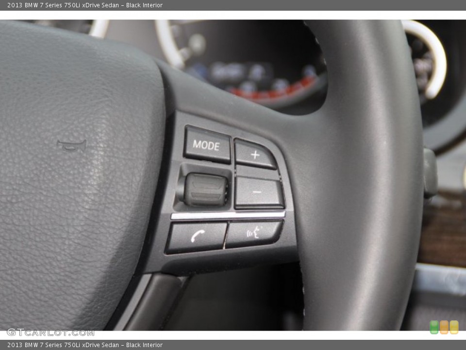 Black Interior Controls for the 2013 BMW 7 Series 750Li xDrive Sedan #91100408