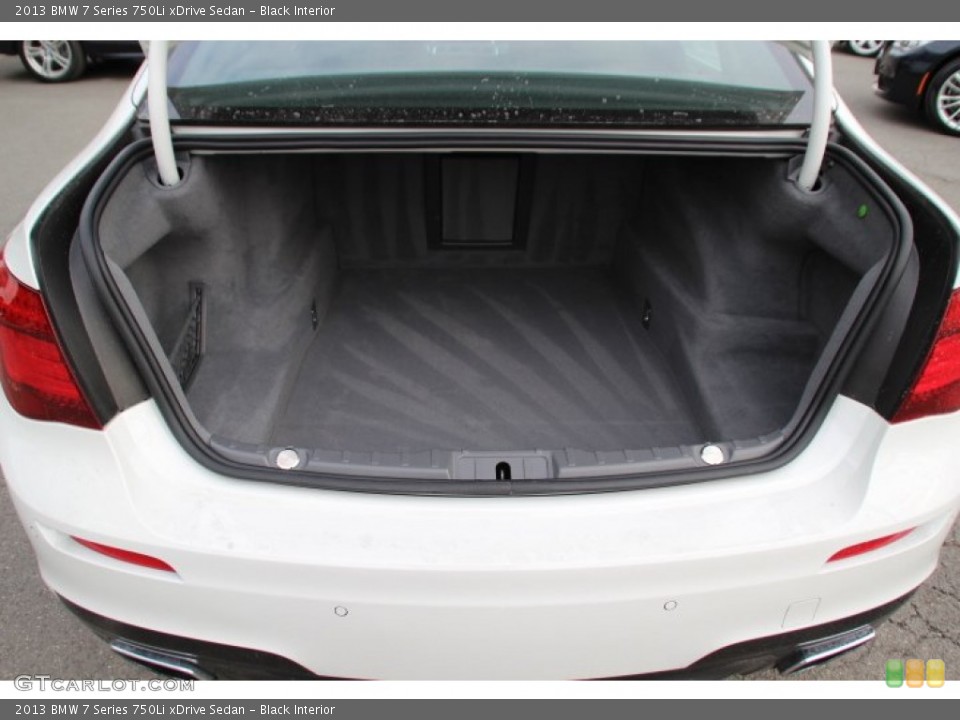 Black Interior Trunk for the 2013 BMW 7 Series 750Li xDrive Sedan #91100453