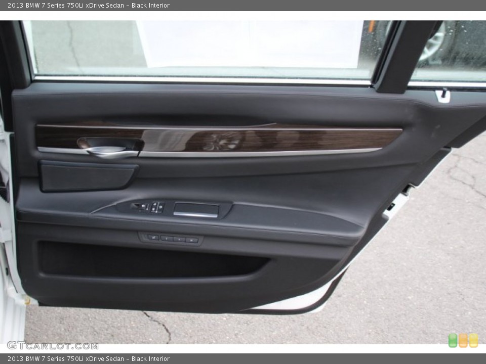Black Interior Door Panel for the 2013 BMW 7 Series 750Li xDrive Sedan #91100486