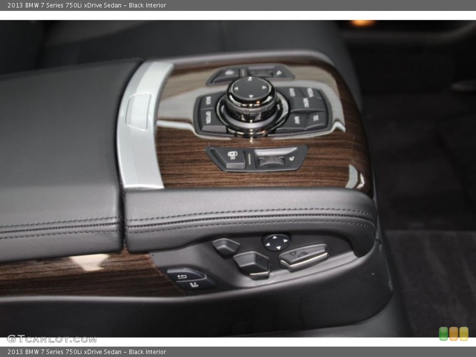 Black Interior Controls for the 2013 BMW 7 Series 750Li xDrive Sedan #91100519
