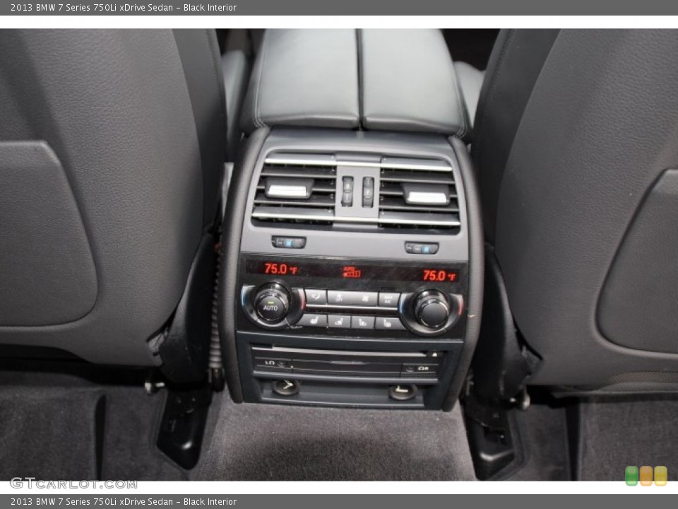Black Interior Controls for the 2013 BMW 7 Series 750Li xDrive Sedan #91100576