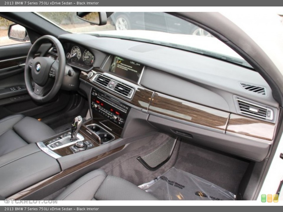 Black Interior Dashboard for the 2013 BMW 7 Series 750Li xDrive Sedan #91100618