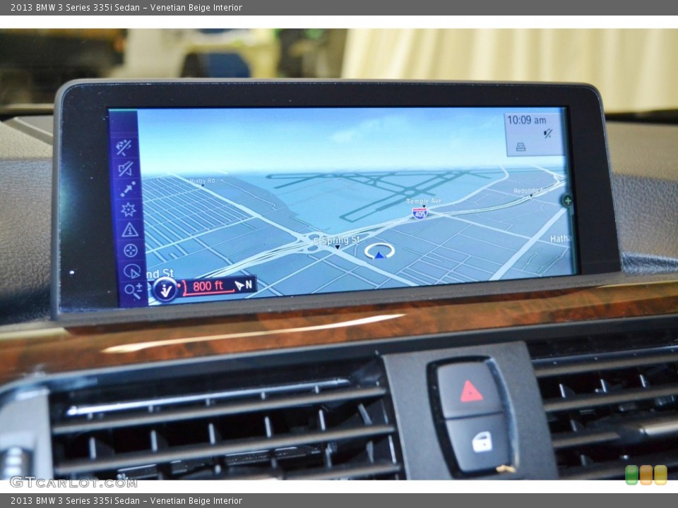 Venetian Beige Interior Navigation for the 2013 BMW 3 Series 335i Sedan #91104889